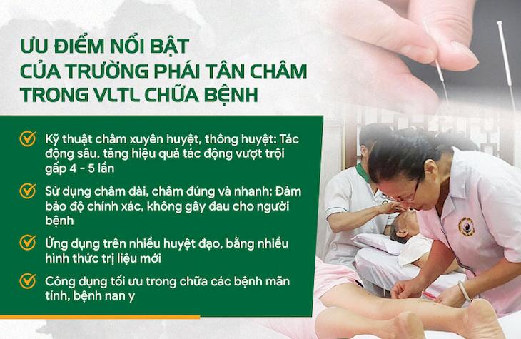 Trường phái Tân Châm đem đến nhiều lợi ích trị liệu