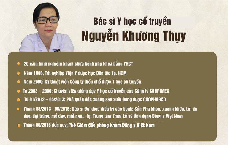 Bác sĩ Nguyễn Khương Thụy có vốn hiểu biết sâu rộng về dược liệu YHCT