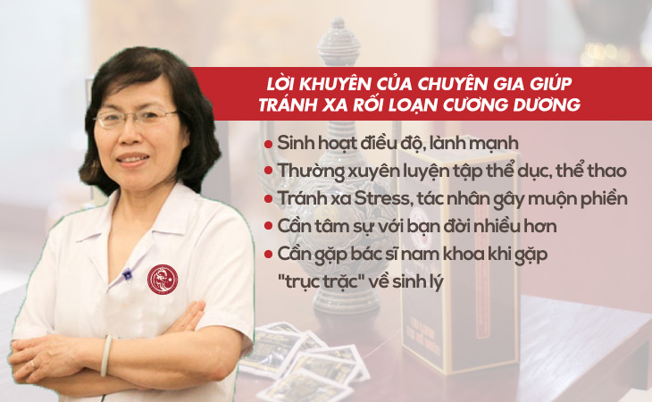 Lời khuyên của chuyên gia giúp nam giới tranh xa rối loạn cương dương