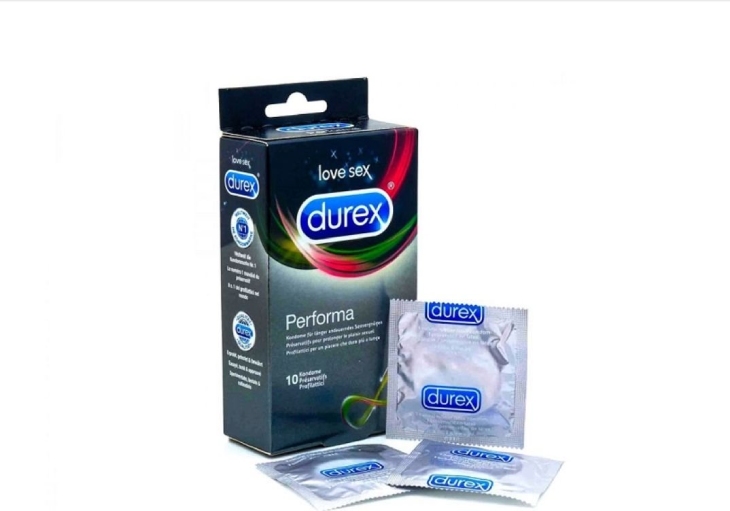 Bao cao su chống xuất tinh sớm Durex Performa