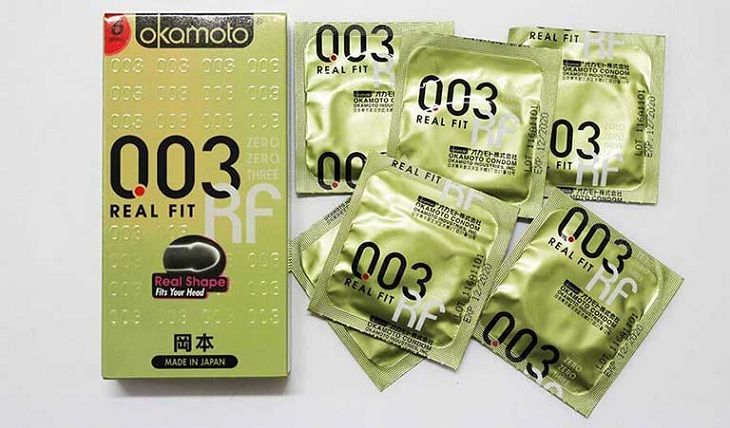 Bao cao su Okamoto 003 Real Fit