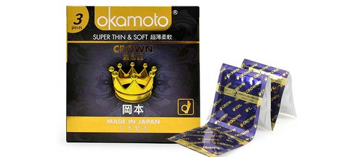 Bao cao su Okamoto Crown