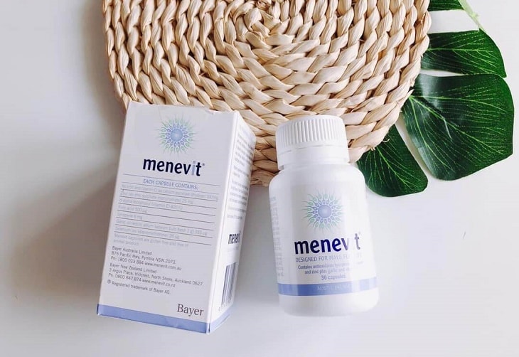 Thuốc hỗ trợ nam giới cải thiện chất lượng tinh trùng Menevit