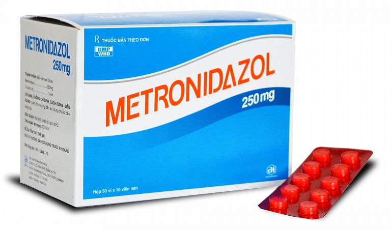 Metronidazole trị viêm loét dạ dày tá tràng