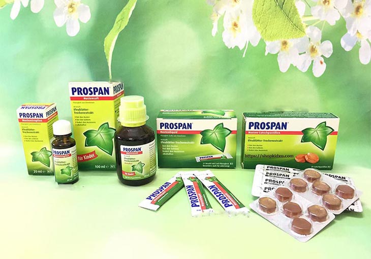 Thuốc chữa viêm họng Prospan