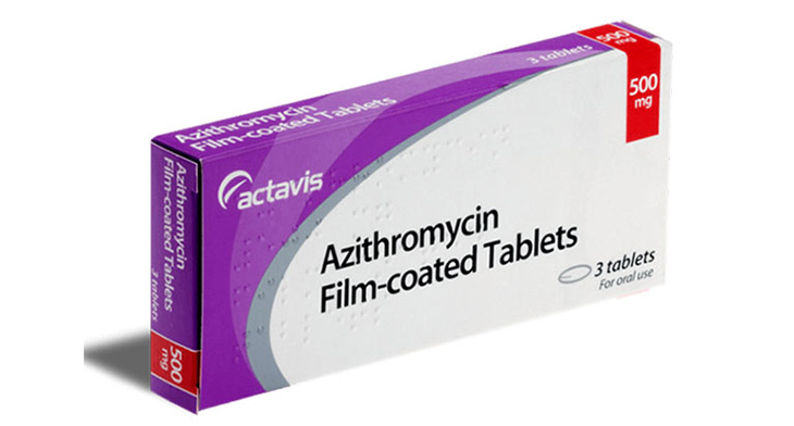 Thuốc chữa viêm họng Azithromycin