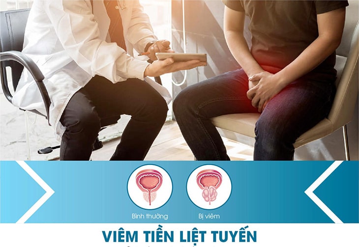 Viêm tuyến tiền liệt làm tinh trùng có màu trắng và bị vón cục