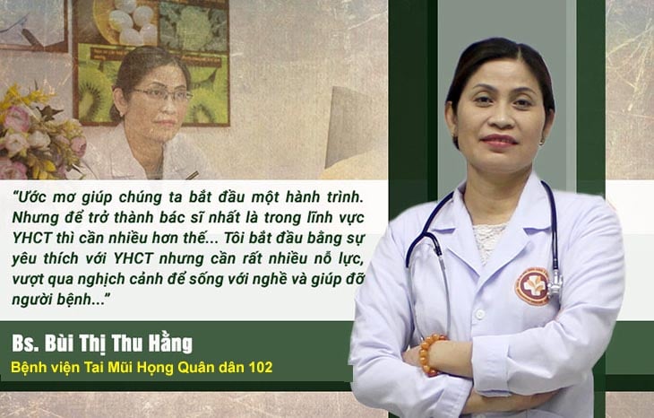 Bác sĩ Thu Hằng có chuyên môn cao, giàu kinh nghiệm trong điều trị viêm họng