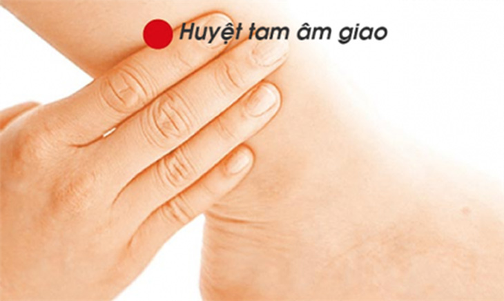 Bấm huyệt tam âm giao giúp ngủ ngon, an giấc hơn