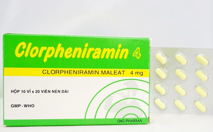 Thuốc kháng Histamine có thể sử dụng để trị bệnh viêm tai giữa mãn tính như: Chlopheniramin,...