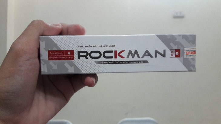 Rockman là thực phẩm chức năng hỗ trợ sức khỏe tình dục cho nam được bào chế dưới dạng viên sủi