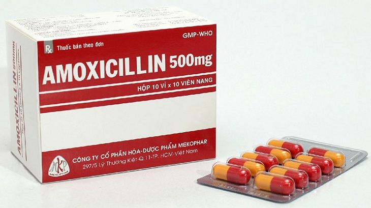 Amoxicillin - thuốc điều trị viêm tai giữa