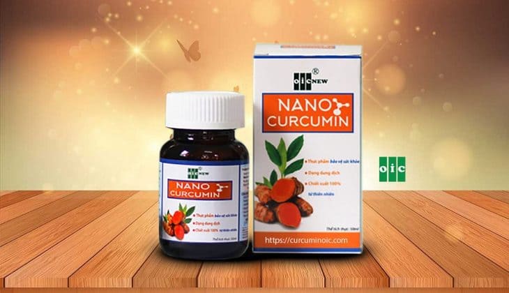 Nano Curcumin OIC tinh chất nghệ tươi giàu Curcumin