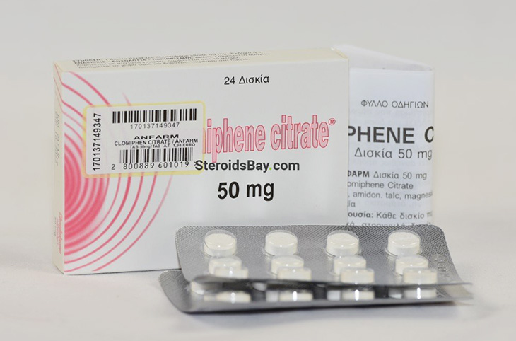 Thuốc trị tinh trùng yếu Clomiphene citrate