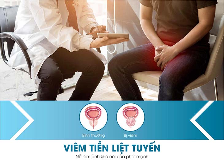 Viêm tuyến tiền liệt làm thay đổi màu sắc của tinh trùng