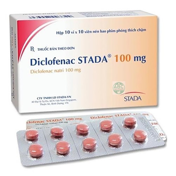 Thuốc Diclofenac có công dụng giảm đau kháng viêm