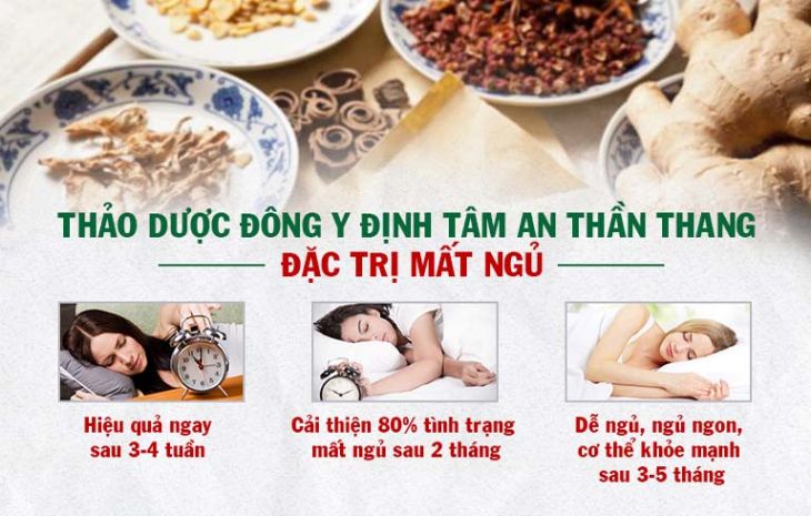 Hiệu quả của bài thuốc Định tâm An thần thang