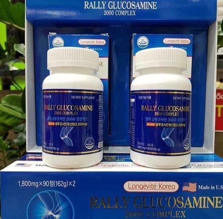 Thuốc xương khớp Rally Glucosamine 2000 Complex