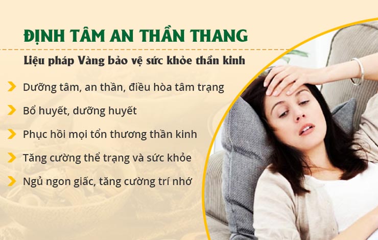 Định tâm An thần thang và những ưu điểm