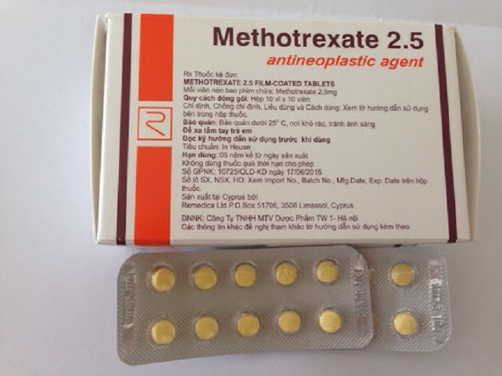 Methotrexate là thuốc thường dùng cho trường hợp mắc bệnh về hệ miễn dịch