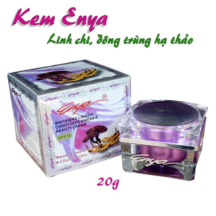 Không khó để sở hữu làn da hoàn hảo với kem đông trùng hạ thảo Enya