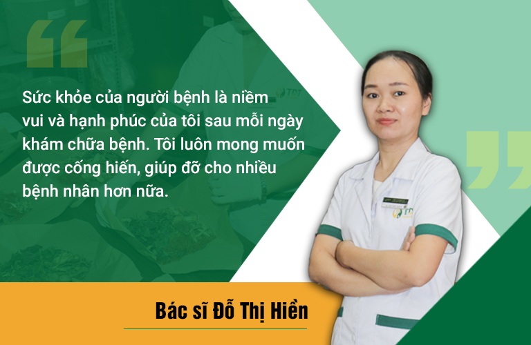 Chia sẻ của bác sĩ Hiền về tâm huyết với người bệnh