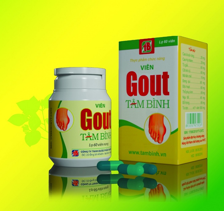 Viên gout Tâm Bình là sản phẩm hỗ trợ giảm các triệu chứng đau đớn do bệnh gout gây ra