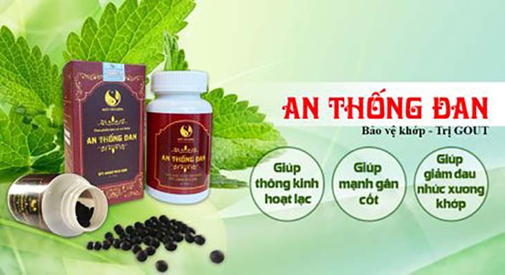 Thuốc gout An Thống Đan là một trong những sản phẩm hỗ trợ điều trị các bệnh về xương khớp