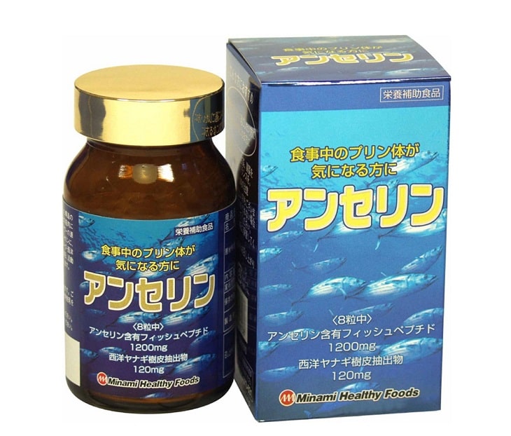 Thuốc gout Anserine Minami là dòng sản phẩm cao cấp của Nhật Bản, có công dụng giảm đau, viêm và sưng do gout gây ra