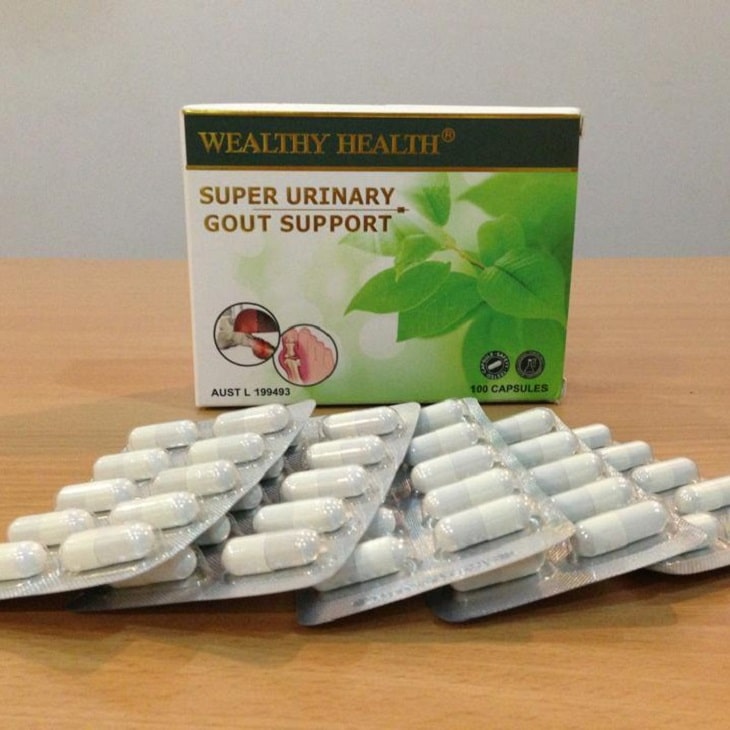 Viên uống Wealthy Health Super Urinary Gout support