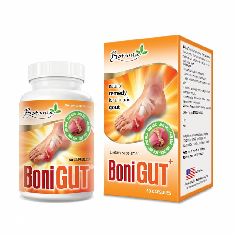 Hạn chế tối đa biến chứng gout nhờ Boni Gout