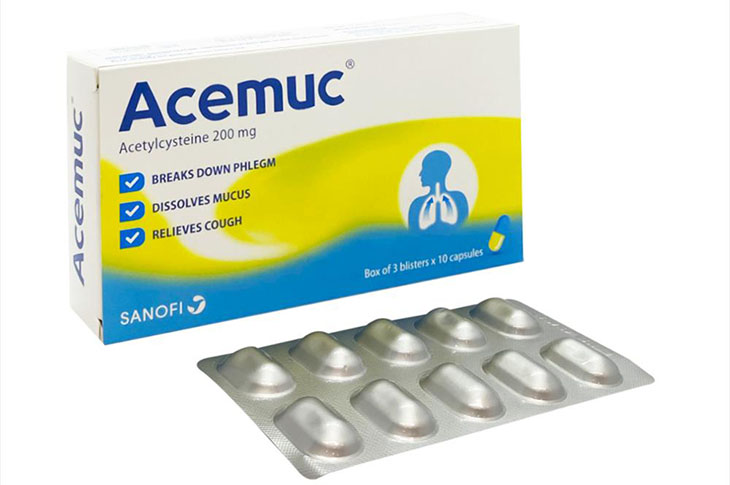 Thuốc được dùng nhiều để xử lý nhiễm độc là NAC (Mucomyst, Acemuc)