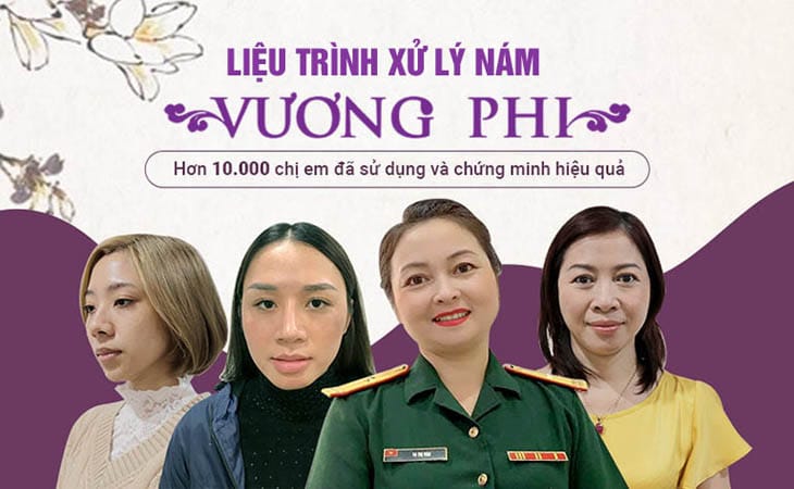 Liệu trình Vương Phi được hơn 10.000 chị em sử dụng và thành công