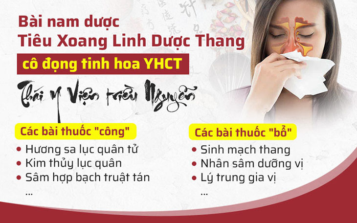 Tiêu xoang linh dược thang kế thừa bí quyết Ngự y triều Nguyễn