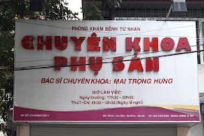 Phòng khám Phụ Sản Bác sĩ Mai Trọng Hưng