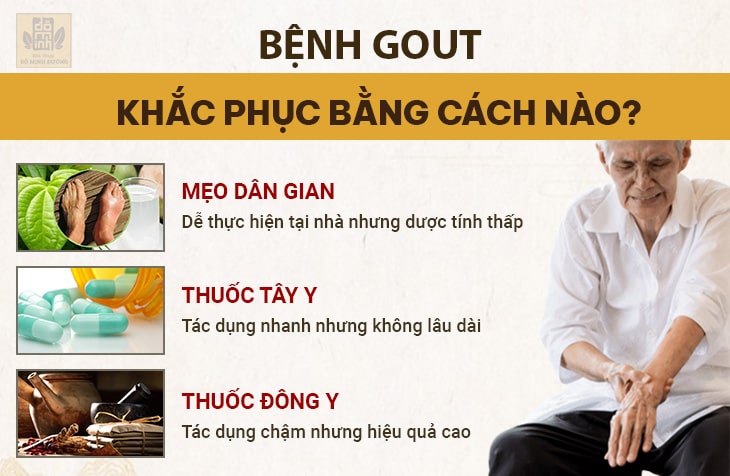 Các phương pháp chữa gout hiện nay