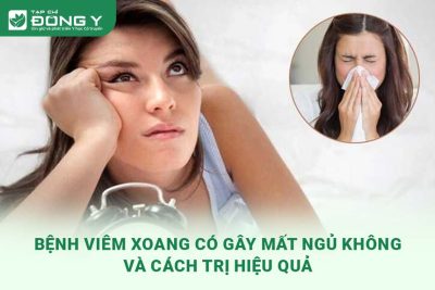 Viêm xoang có gây mất ngủ không? Tìm hiểu nguyên nhân và giải pháp