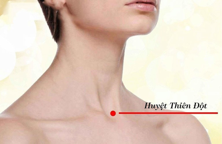 Huyệt Thiên Độn có tác dụng thanh nhiệt, giải độc, tiêu viêm, giảm đau họng