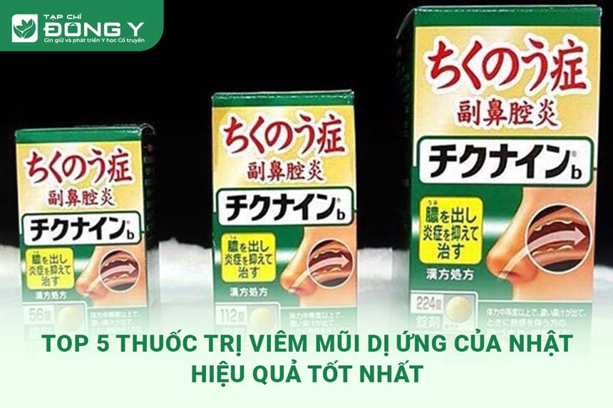 Thuốc Trị Viêm Xoang Viêm Mũi Dị Ứng Của Nhật - Lựa Chọn Hiệu Quả Cho Sức Khỏe