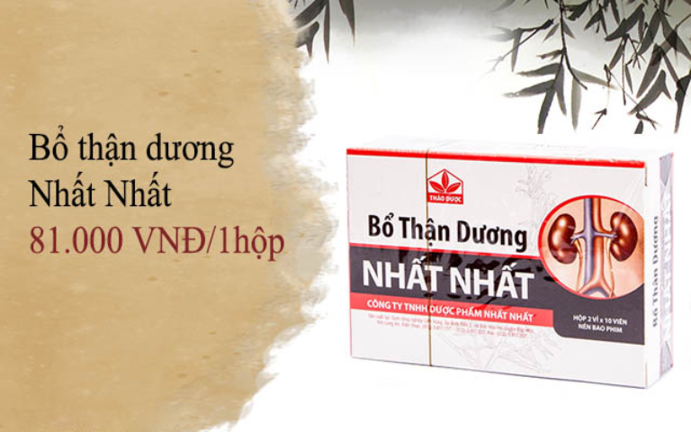 Giá bổ thận dương nhất nhất