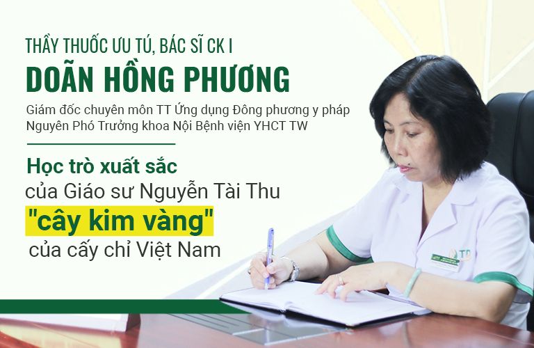 Bs. Doãn Hồng Phương- “Cây kim vàng” của làng Đông Y