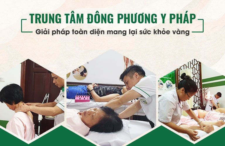 Đội ngũ bác sĩ đang thực hiện Châm cứu theo Trường phái Tân châm cho bệnh nhân