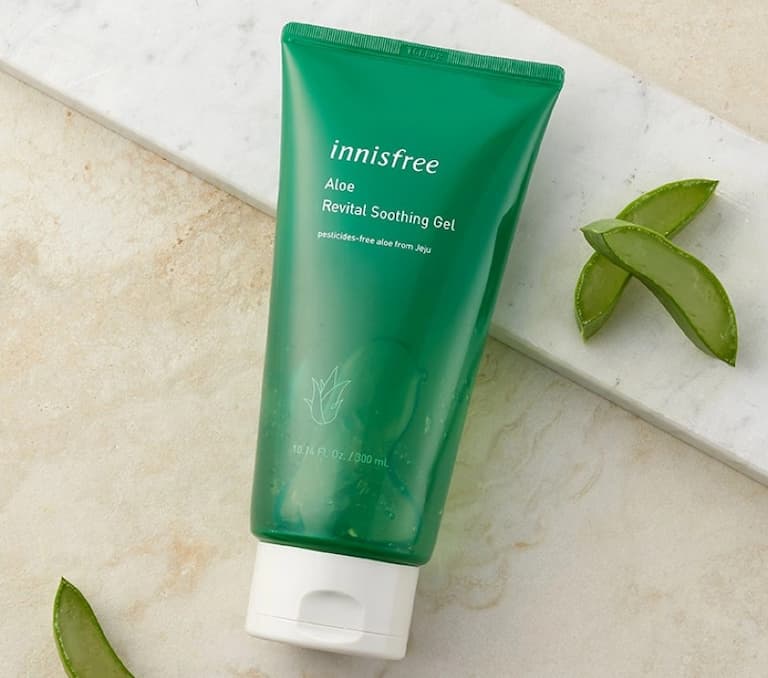 Gel làm dịu da Innisfree Aloe Revital Soothing Gel tăng cường độ ẩm cho da