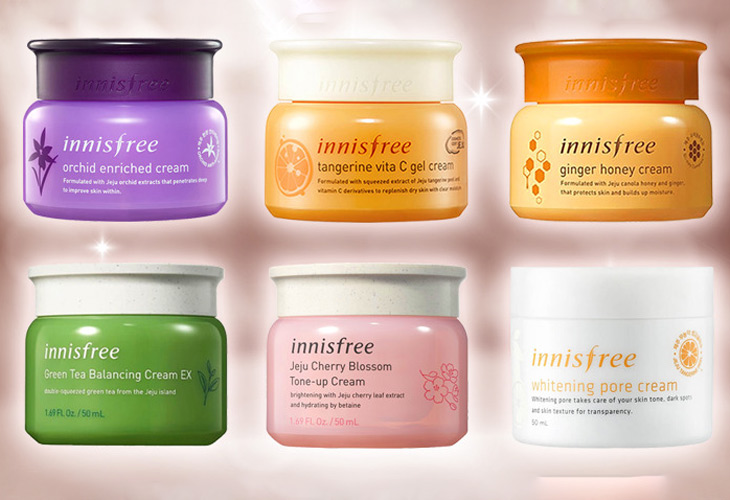 Kem dưỡng ẩm nhà Innisfree có thành phần tự nhiên, an toàn và hiệu quả trên da