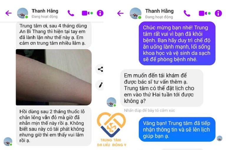 Phản hồi từ bạn Thanh Hằng