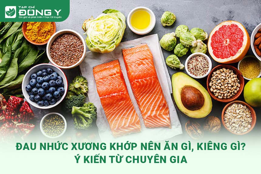 Thực phẩm tốt cho người đau xương khớp