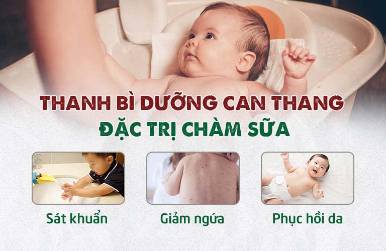 Thanh bì Dưỡng can thang đặc trị chàm sữa