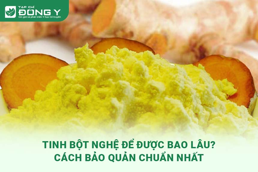 4. Cách bảo quản tinh bột nghệ đúng cách