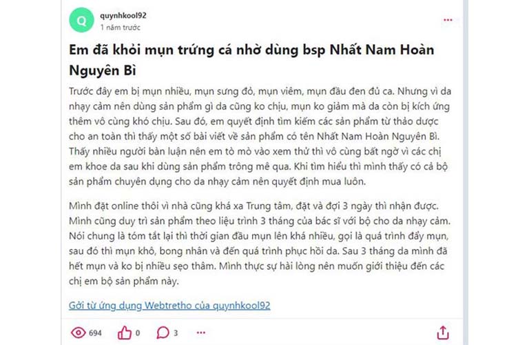 Đánh giá của khách hàng