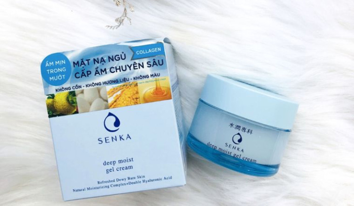 Senka Deep Moist Gel Cream là sản phẩm kem dưỡng ẩm bình dân